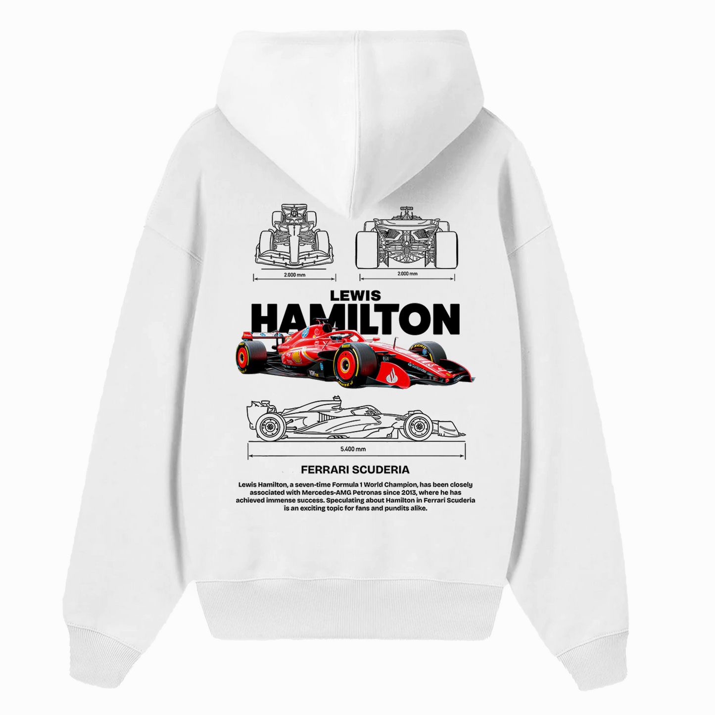HOODIE ESCUDERÍA FERRARI LEWIS