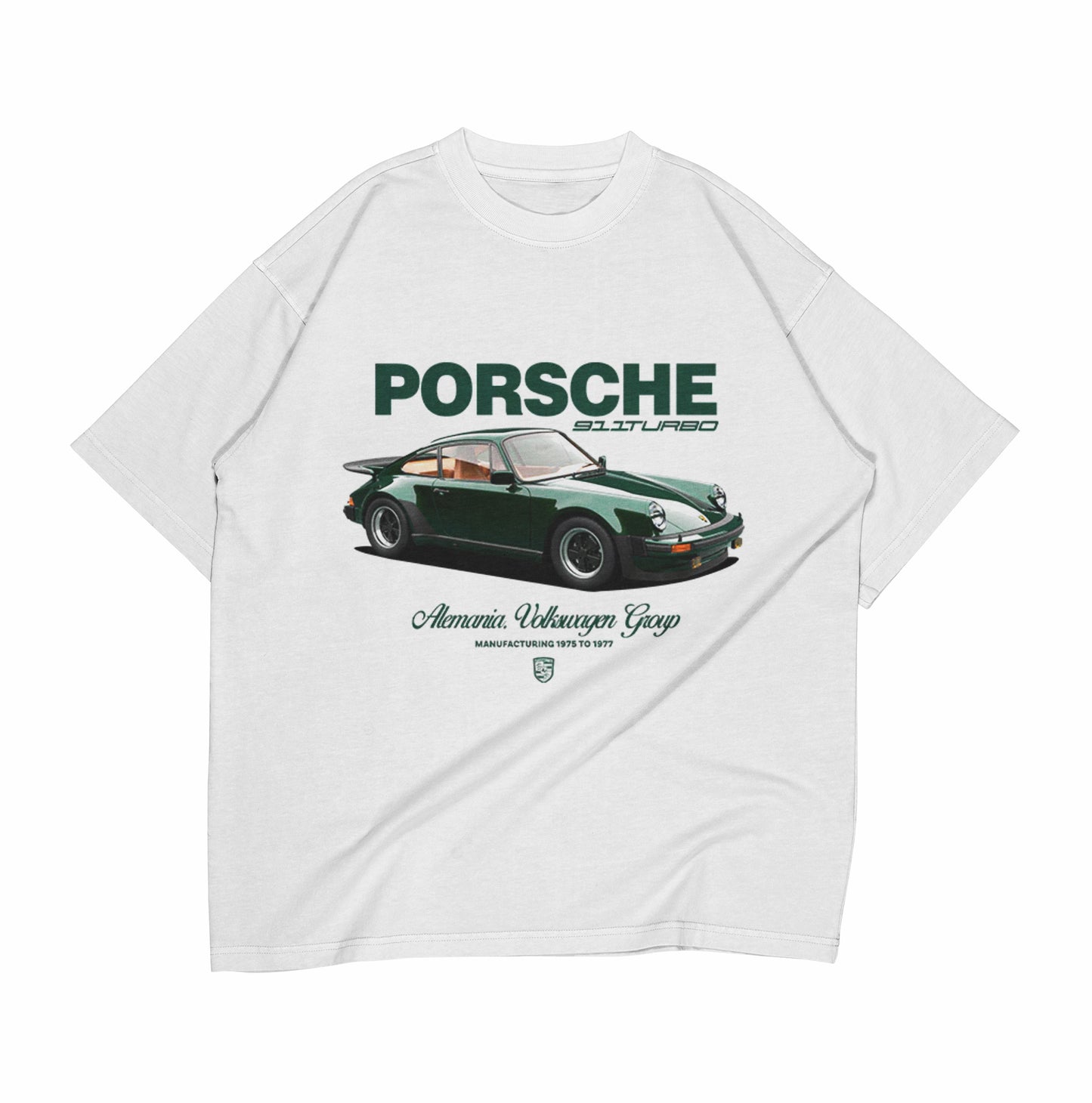 PLAYERA PORSCHE 911 TURBO GREEN