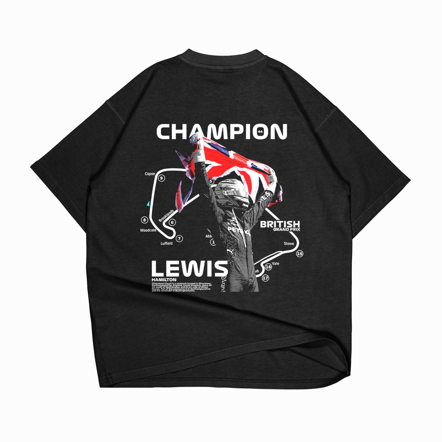 PLAYERA CHAMPION LEWIS HAMILTON