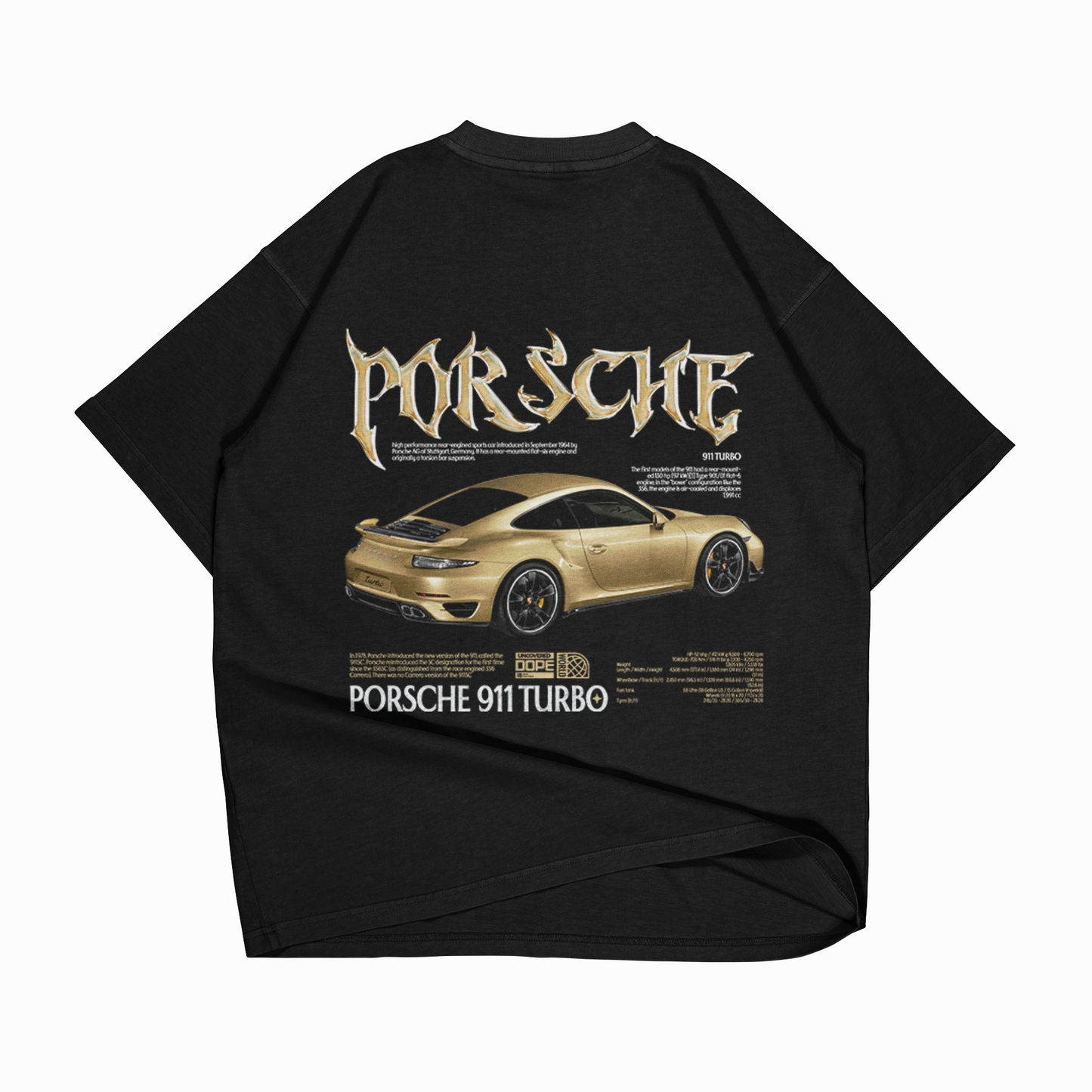 PLAYERA PORSCHE 911 TURBO