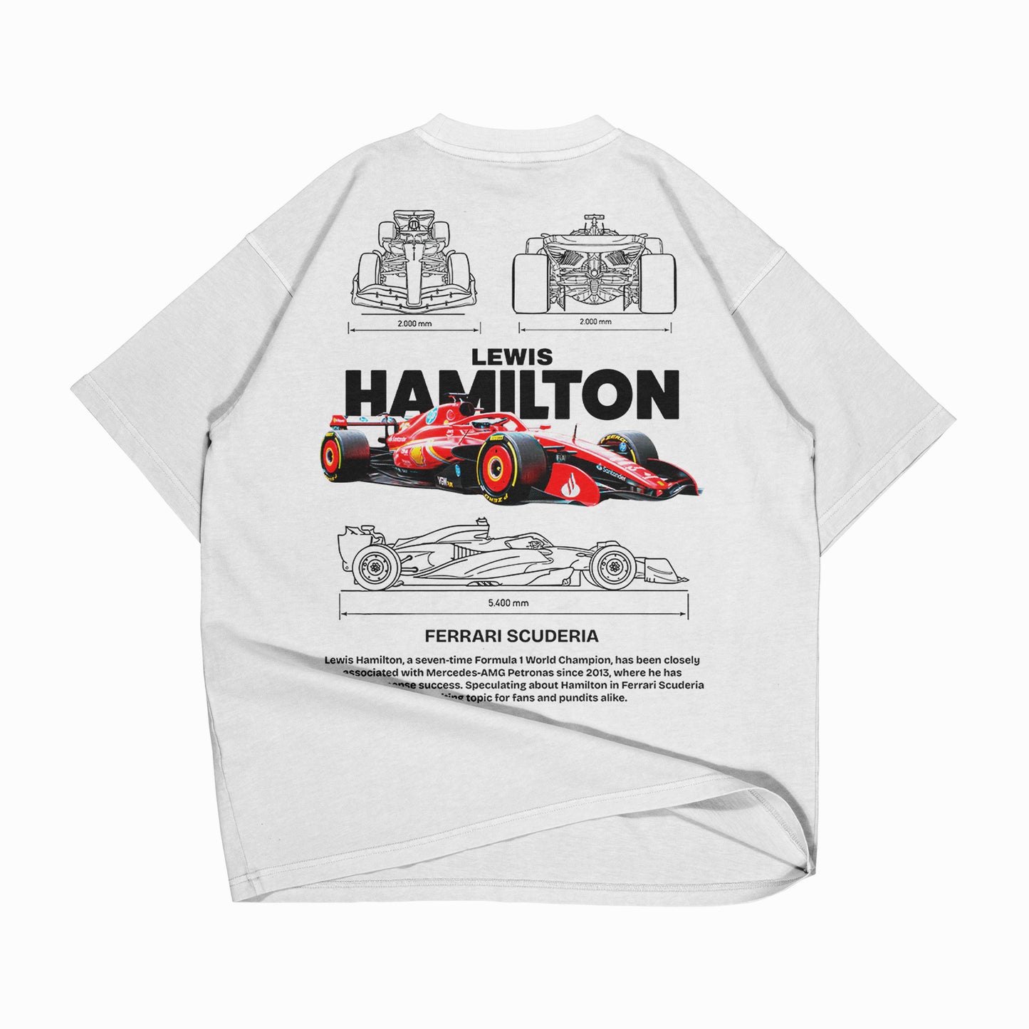 PLAYERA ESCUDERÍA FERRARI LEWIS