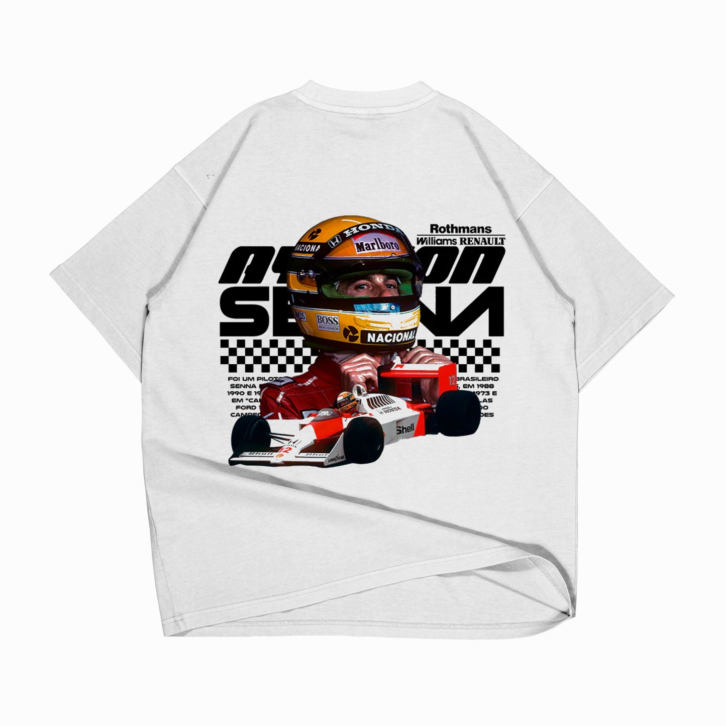 PLAYERA AYRTON SENNA