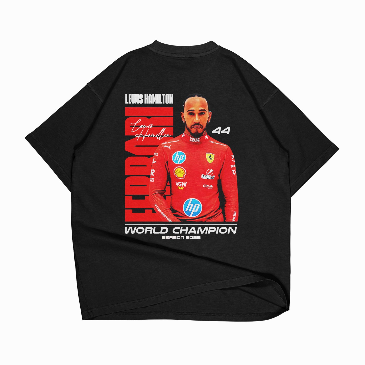 PLAYERA FERRARI LEWIS HAMILTON