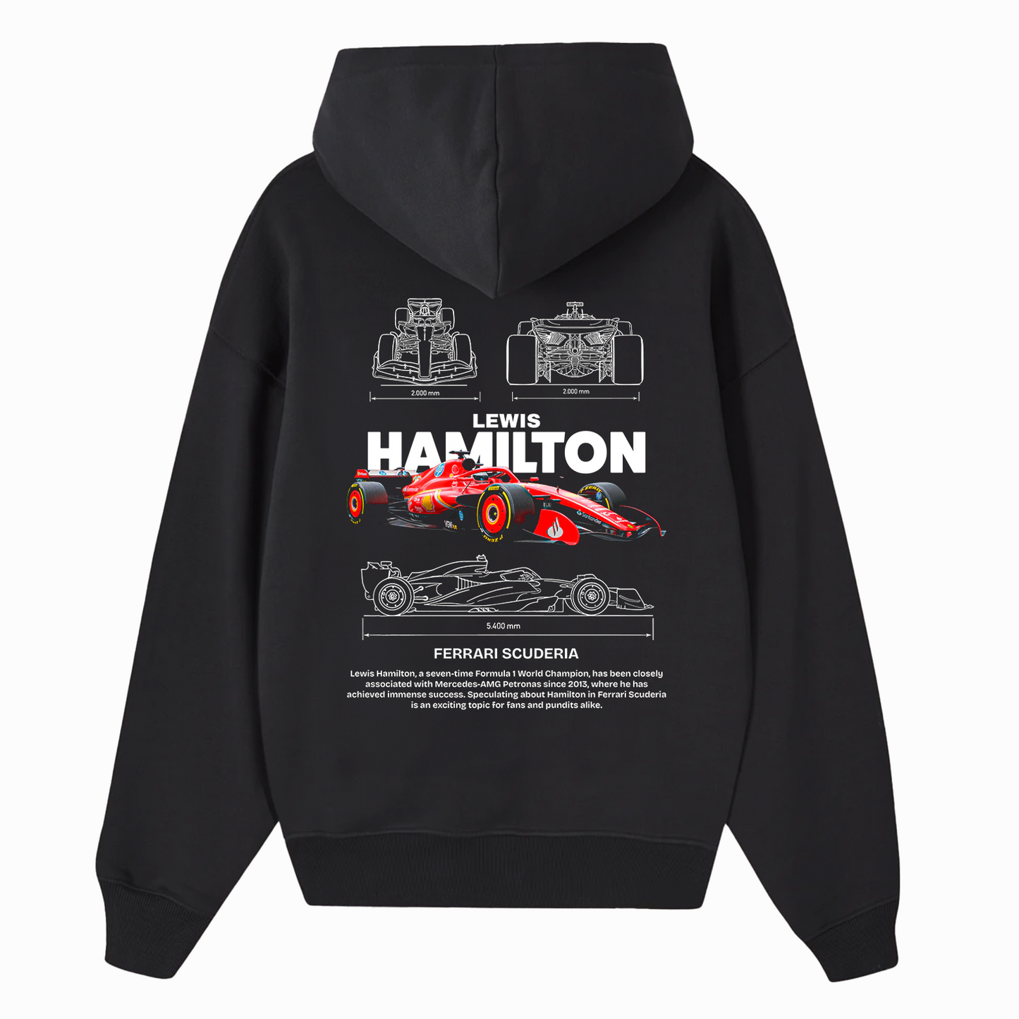 HOODIE ESCUDERÍA FERRARI LEWIS