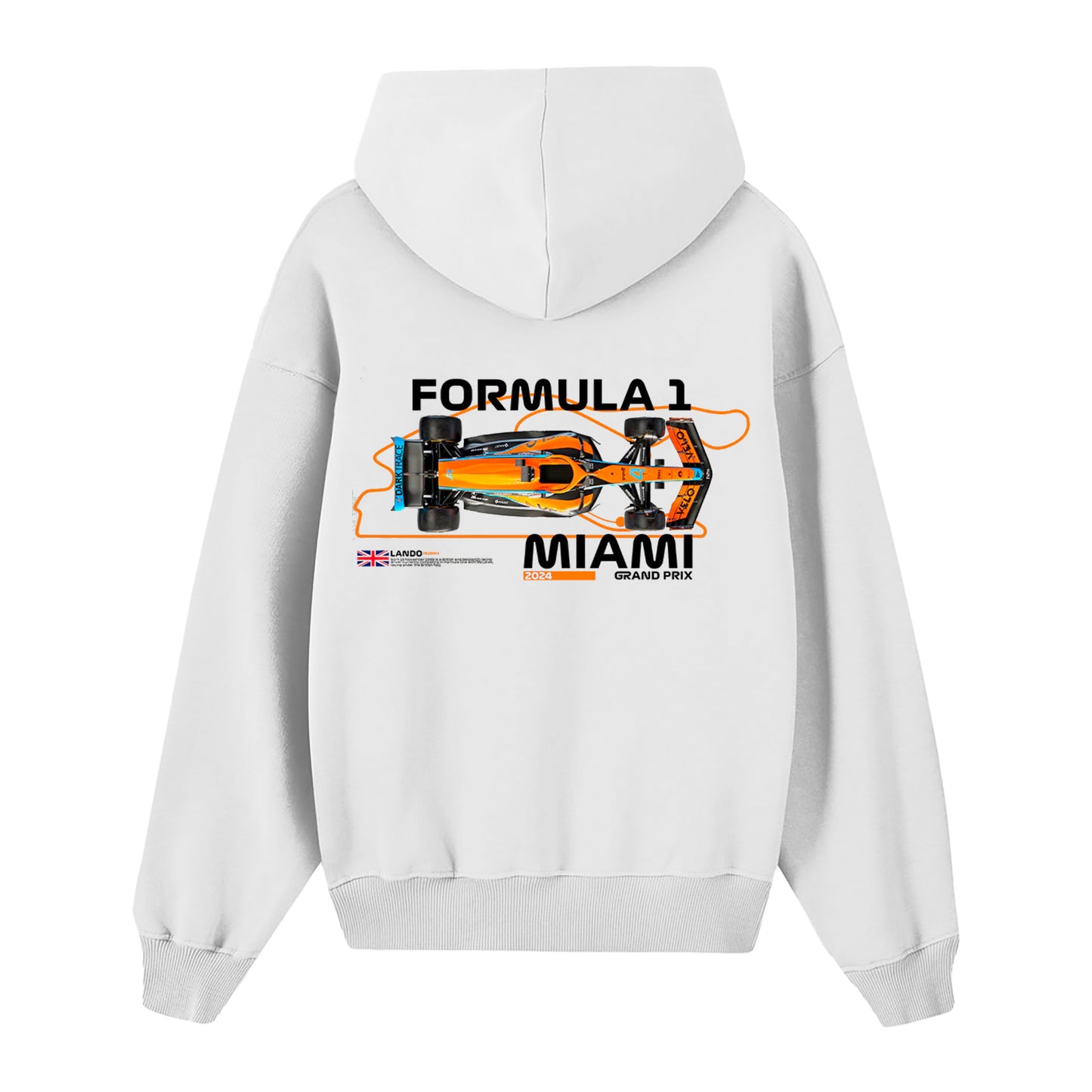 HOODIE F1 MIAMI MCLAREN