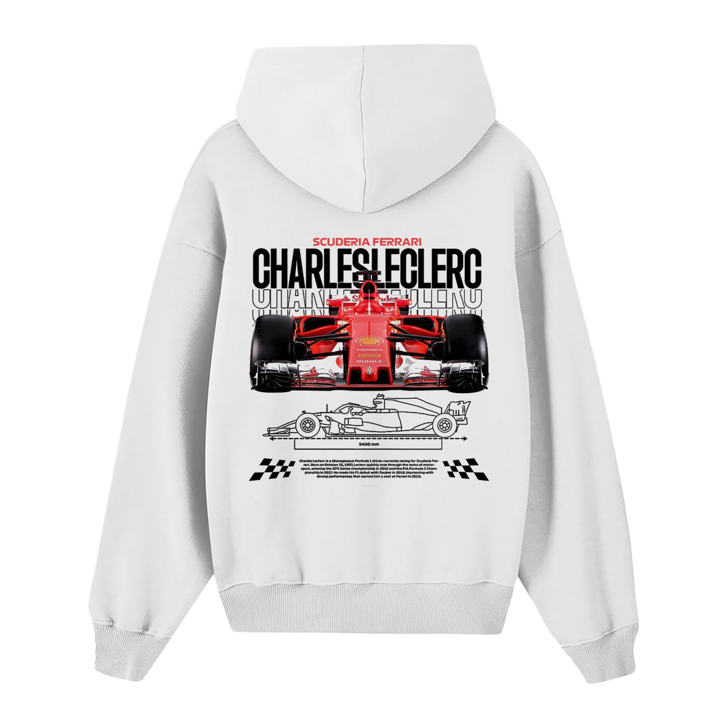 HOODIE FERRARI F1 LECLERC
