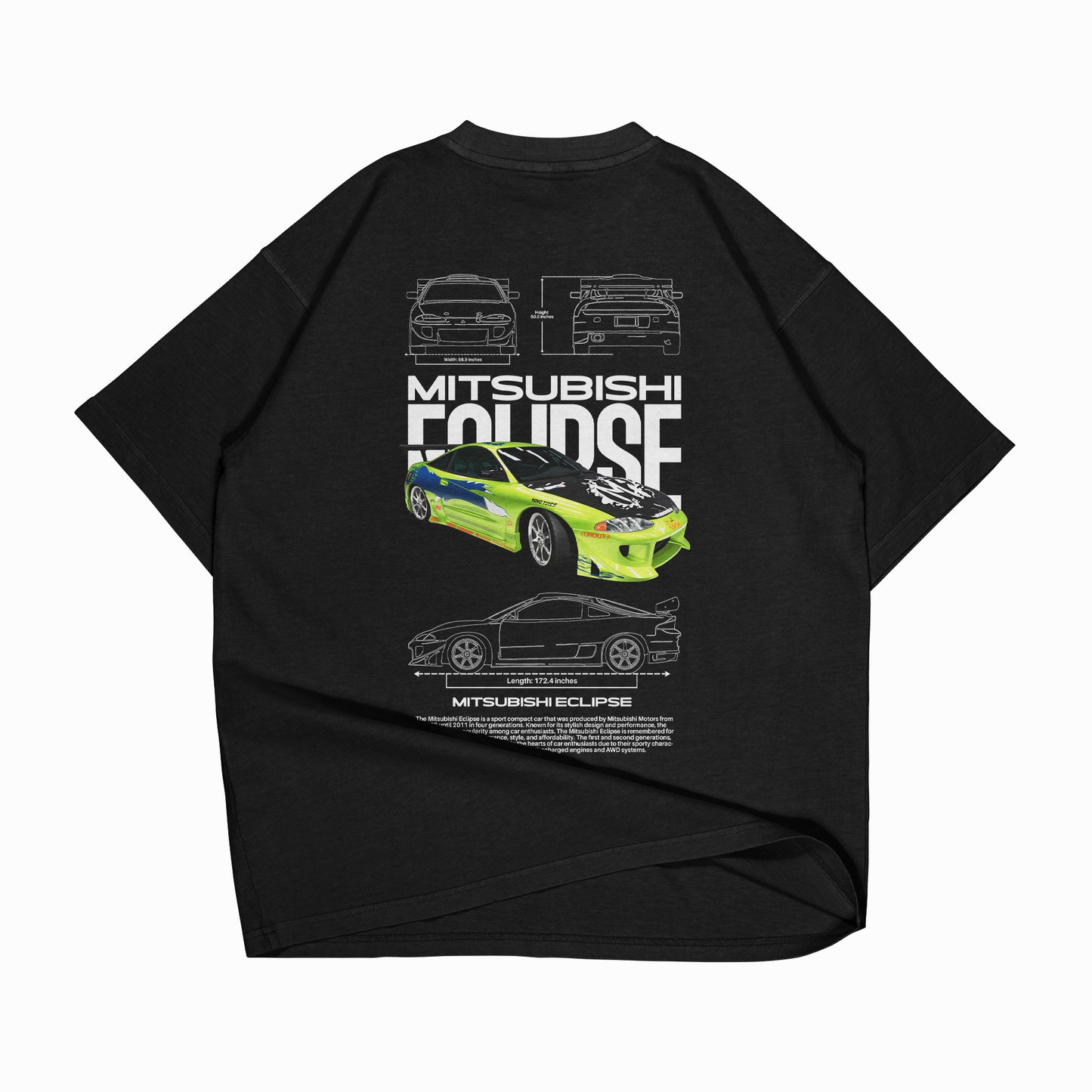 PLAYERA MITSUBISHI ECLIPSE