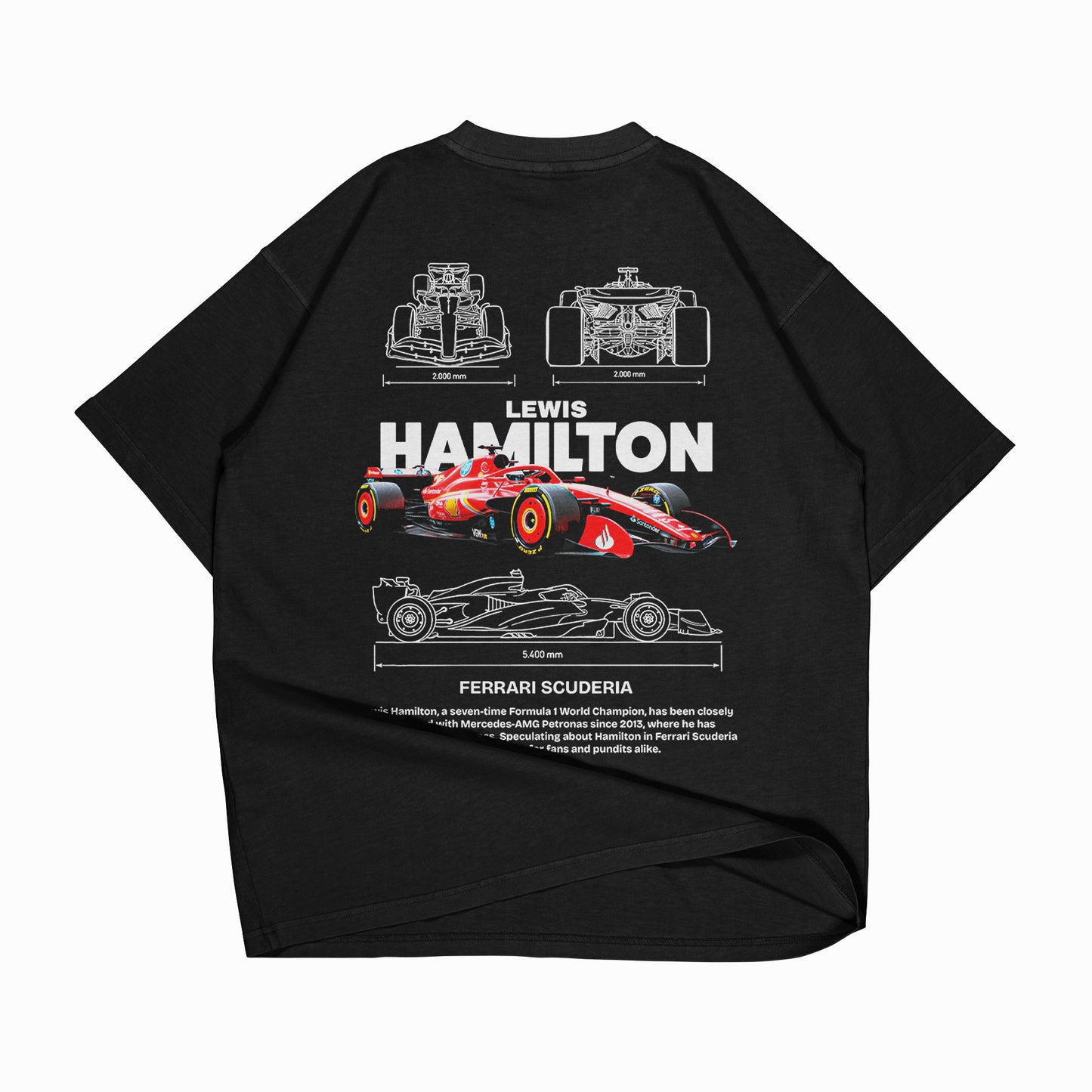 PLAYERA ESCUDERÍA FERRARI LEWIS