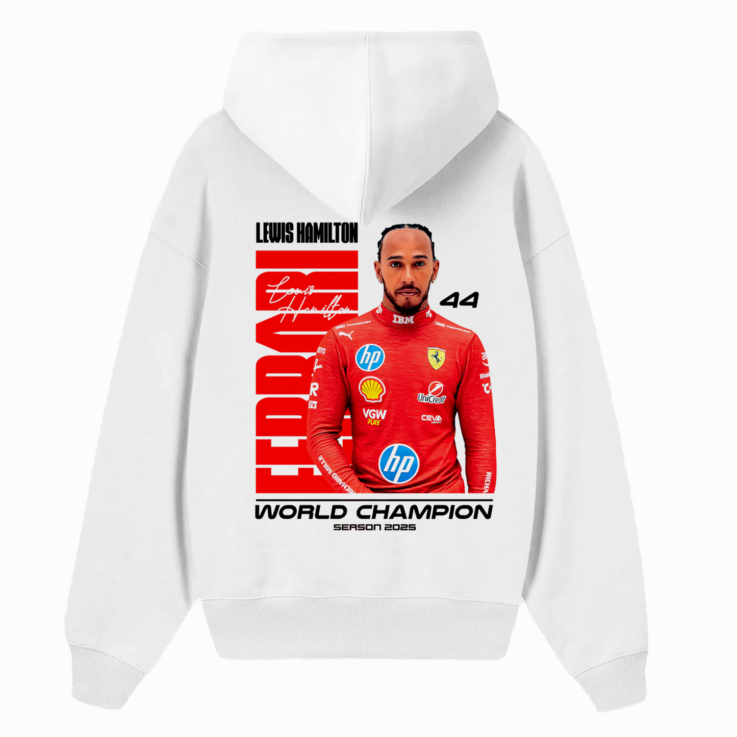 HOODIE FERRARI LEWIS HAMILTON