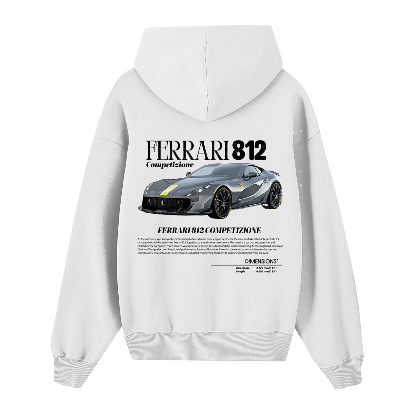 HOODIE FERRARI 812