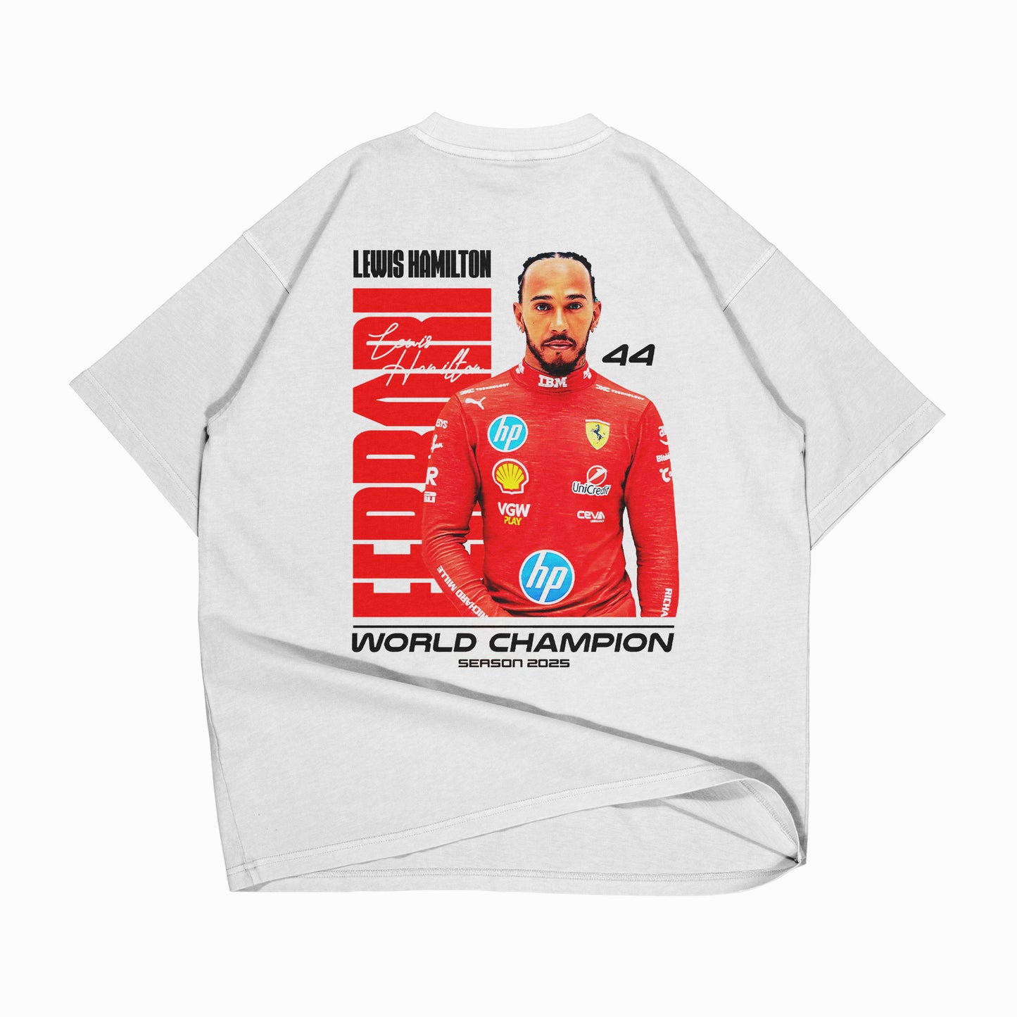 PLAYERA FERRARI LEWIS HAMILTON