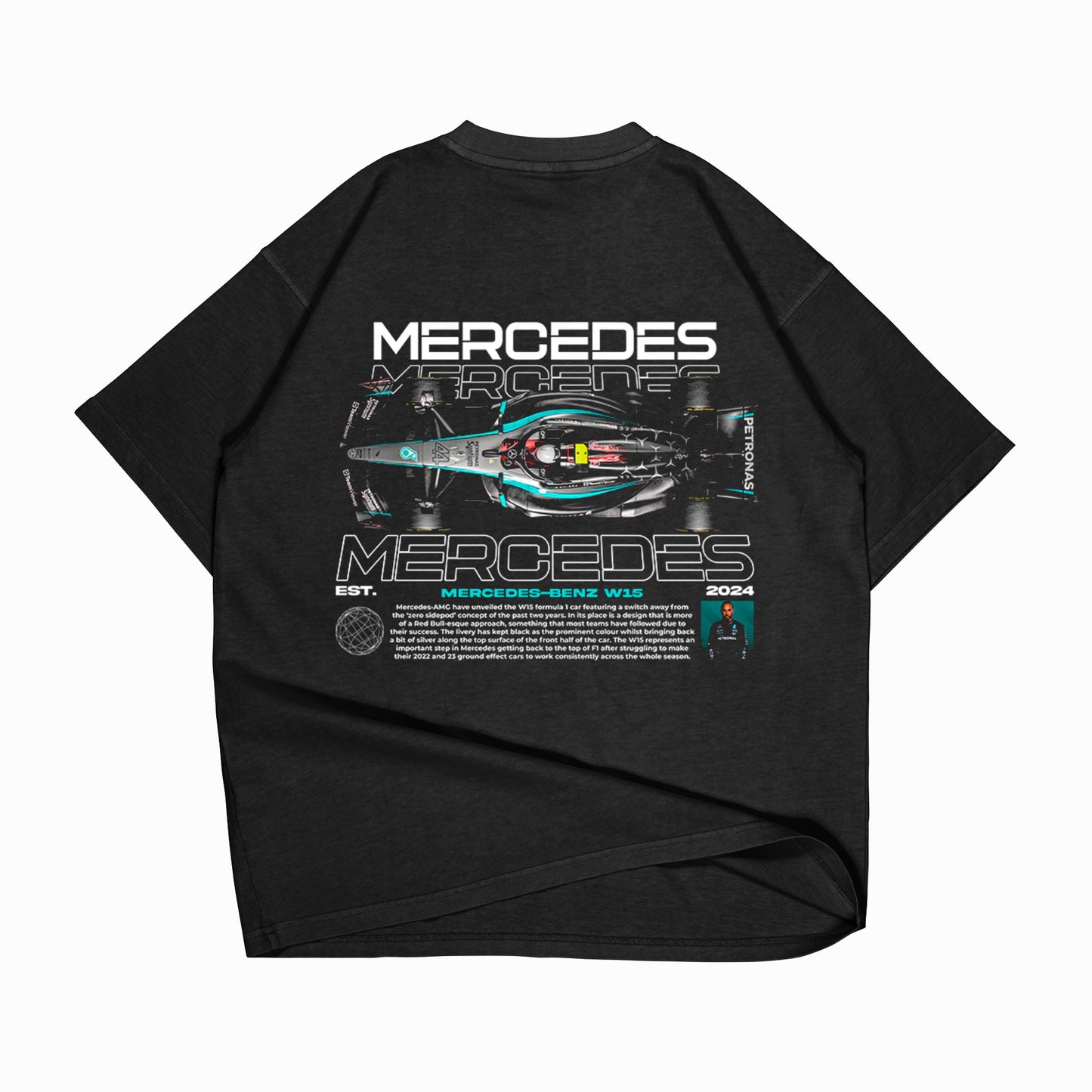 PLAYERA F1 MERCEDES BENZ