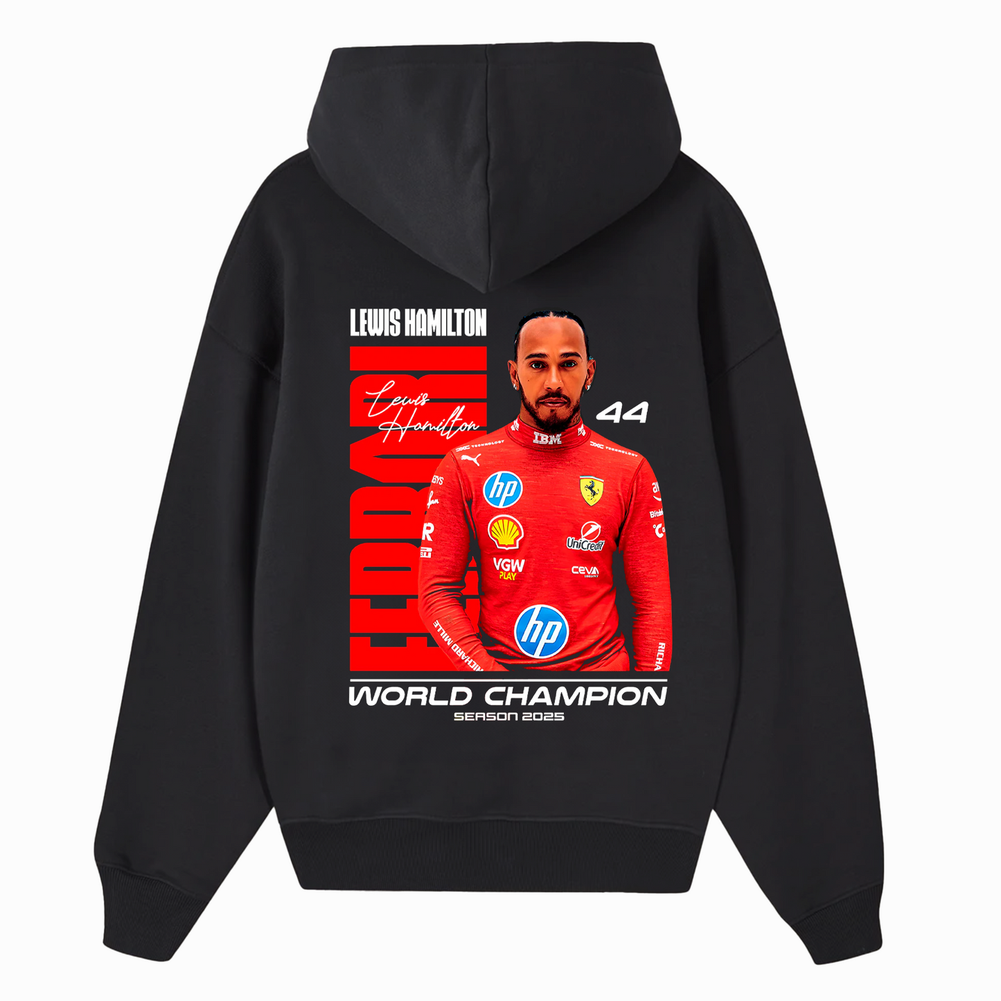 HOODIE FERRARI LEWIS HAMILTON