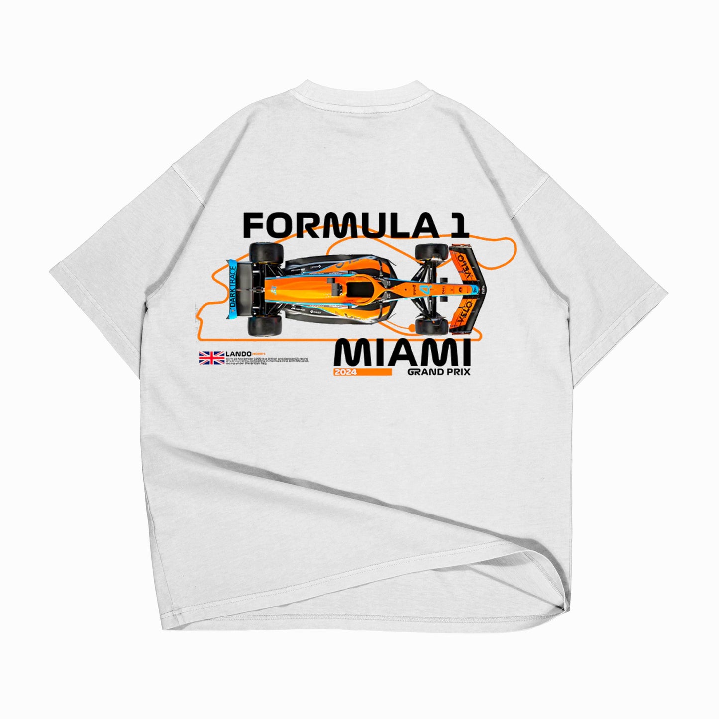 PLAYERA F1 MIAMI MCLAREN