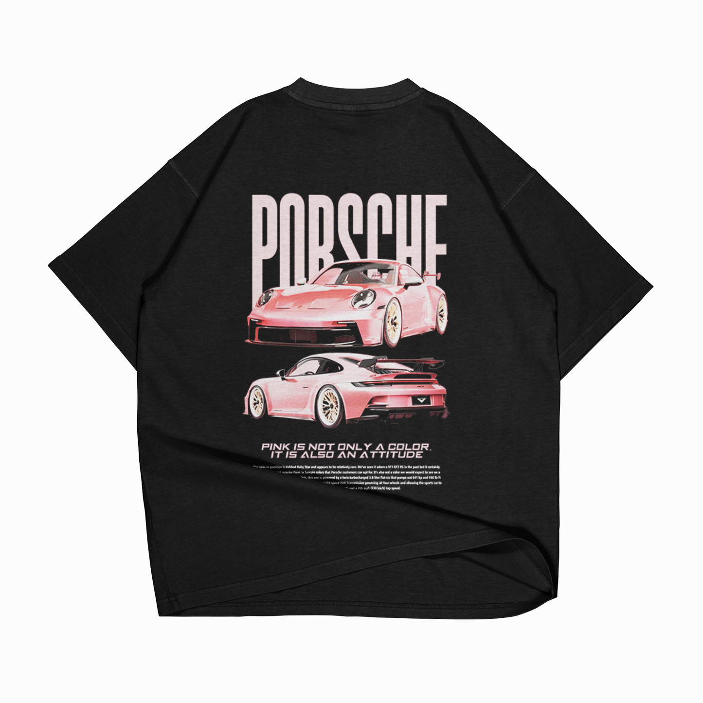 PLAYERA PORSCHE 911 RS PINK