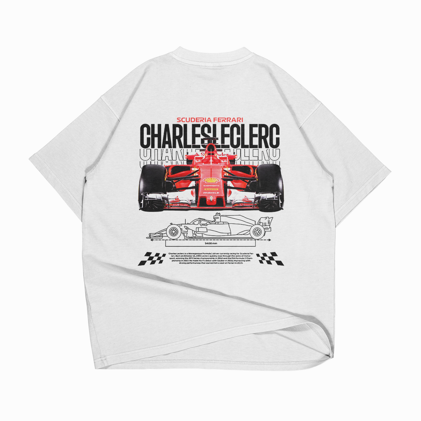 PLAYERA FERRARI CHARLES LECLERC
