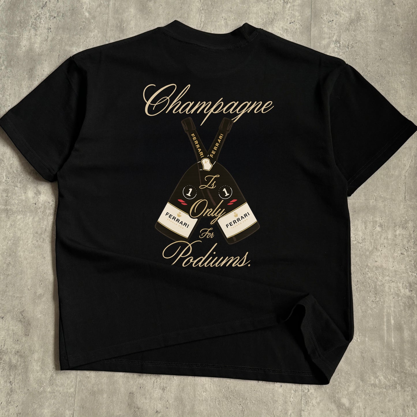 PLAYERA PODIUM CHAMPAGNE CL