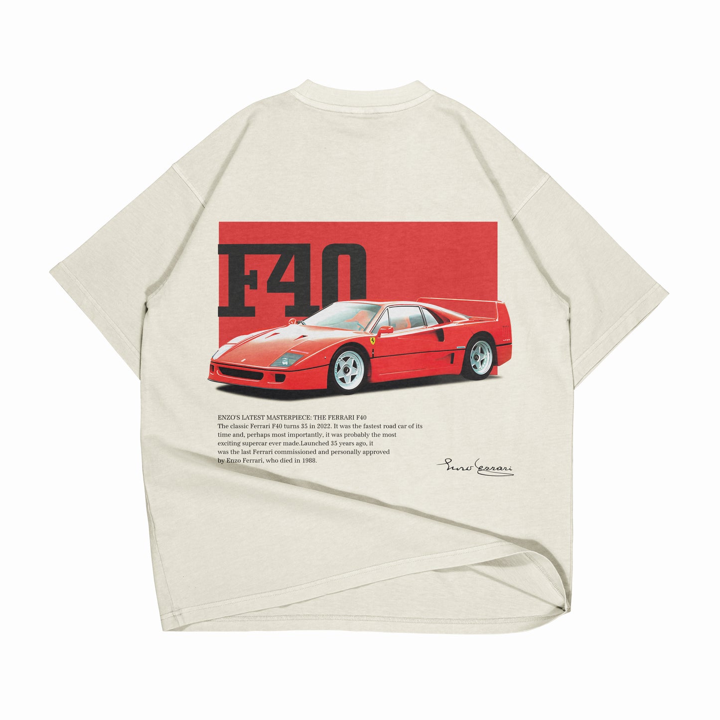 PLAYERA FERRARI F40