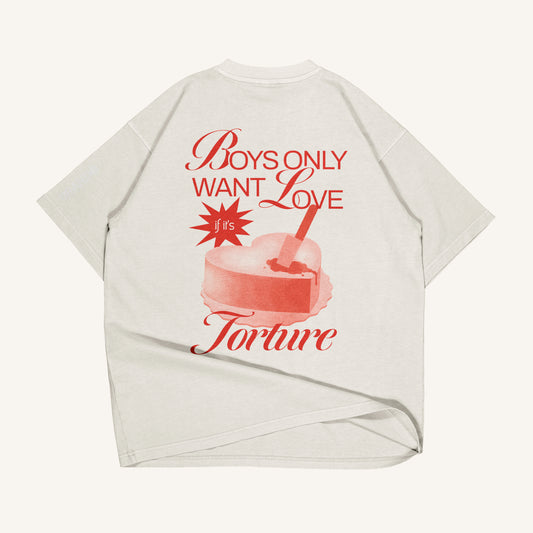 PLAYERA OVERSIZE “BOYS TORTURE”