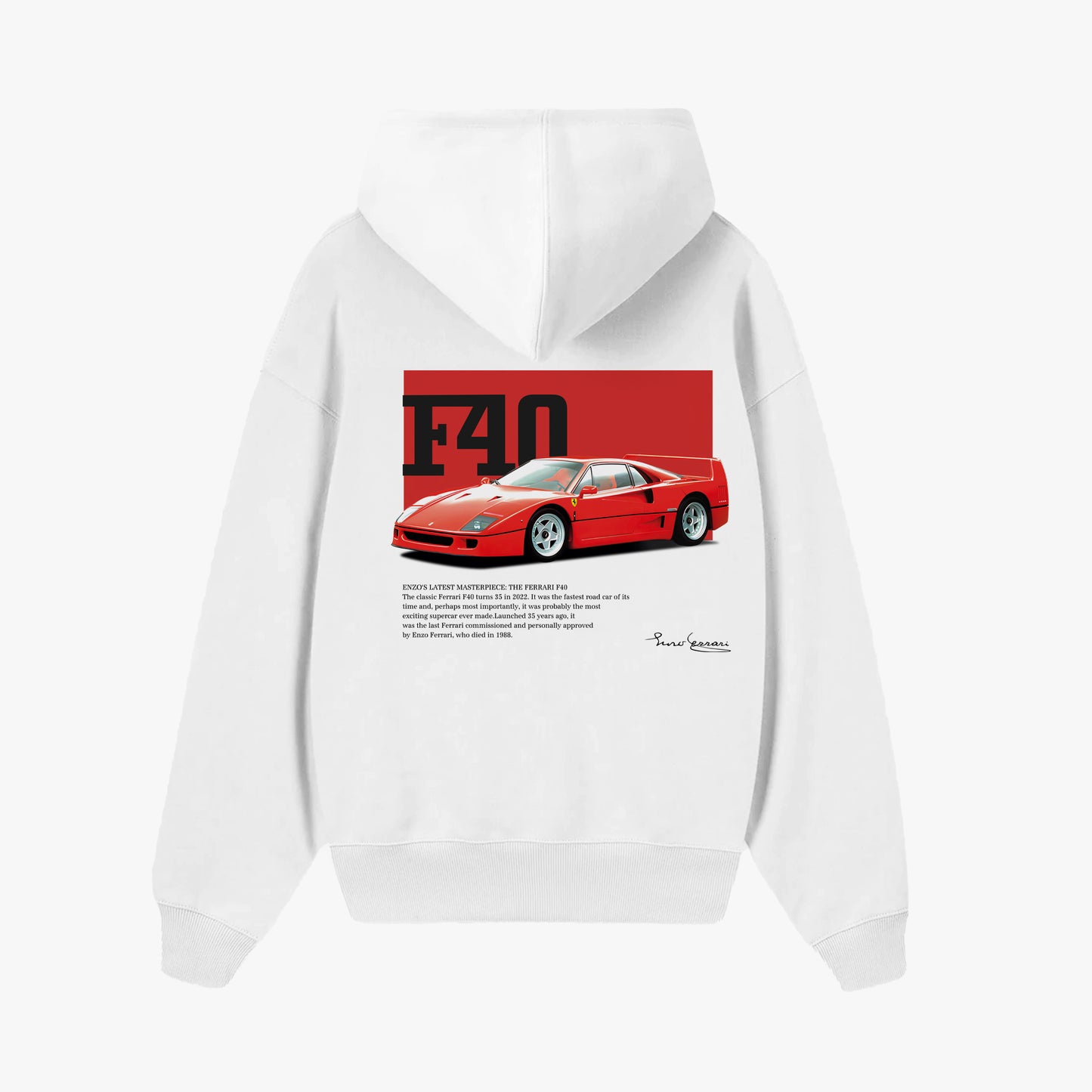 HOODIE FERRARI F40