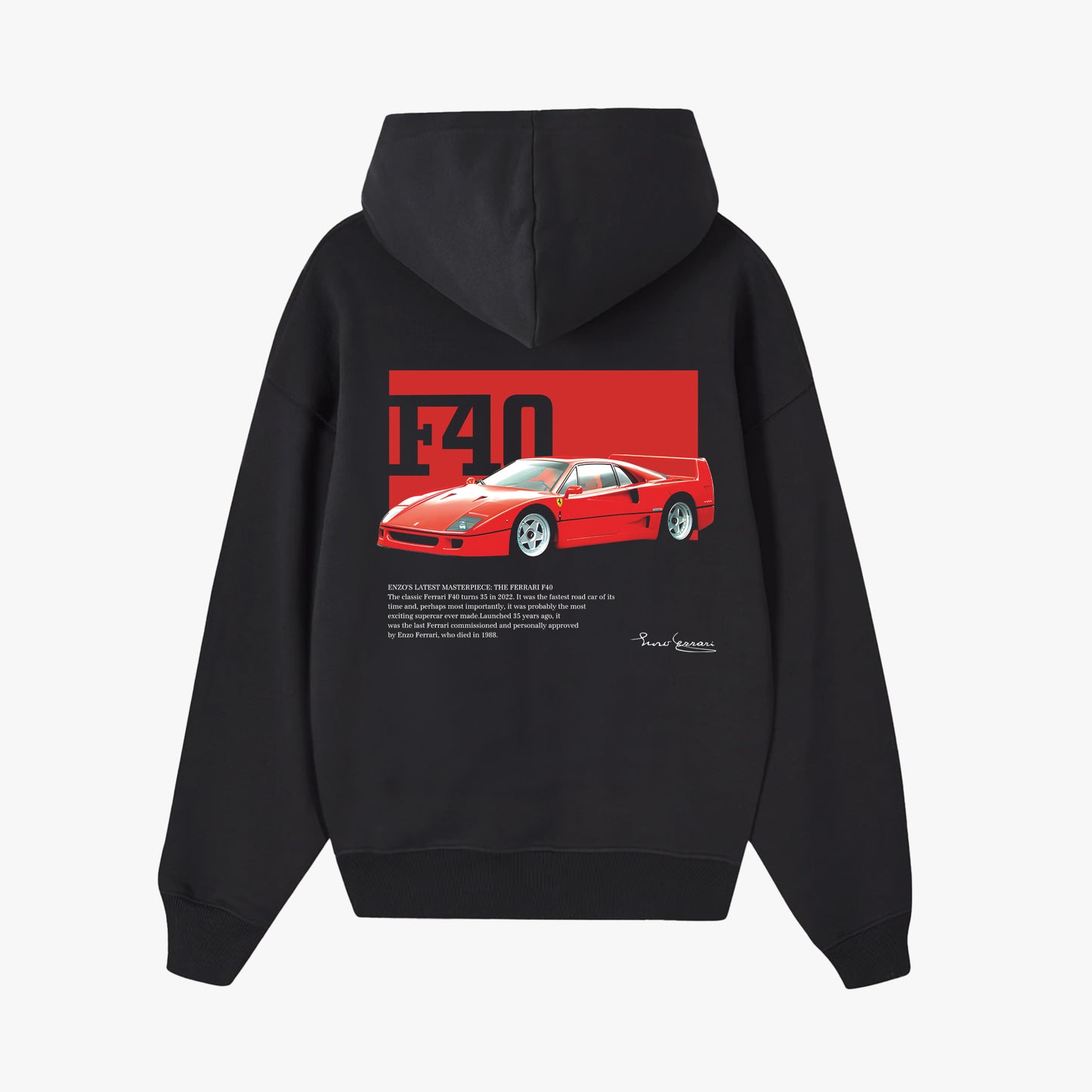 HOODIE FERRARI F40