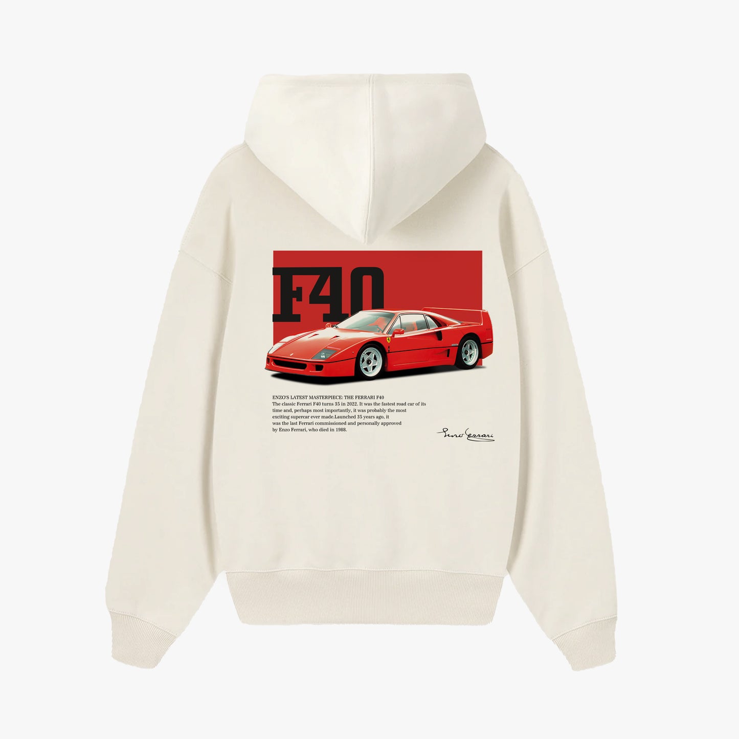 HOODIE FERRARI F40