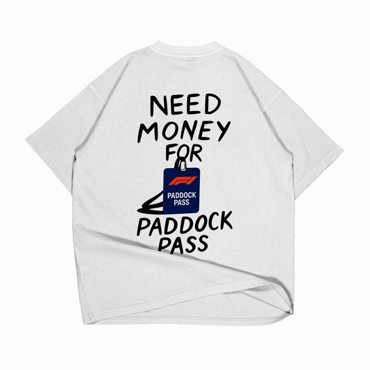 PLAYERA NEED MONEY FOR PADDOCK PASS