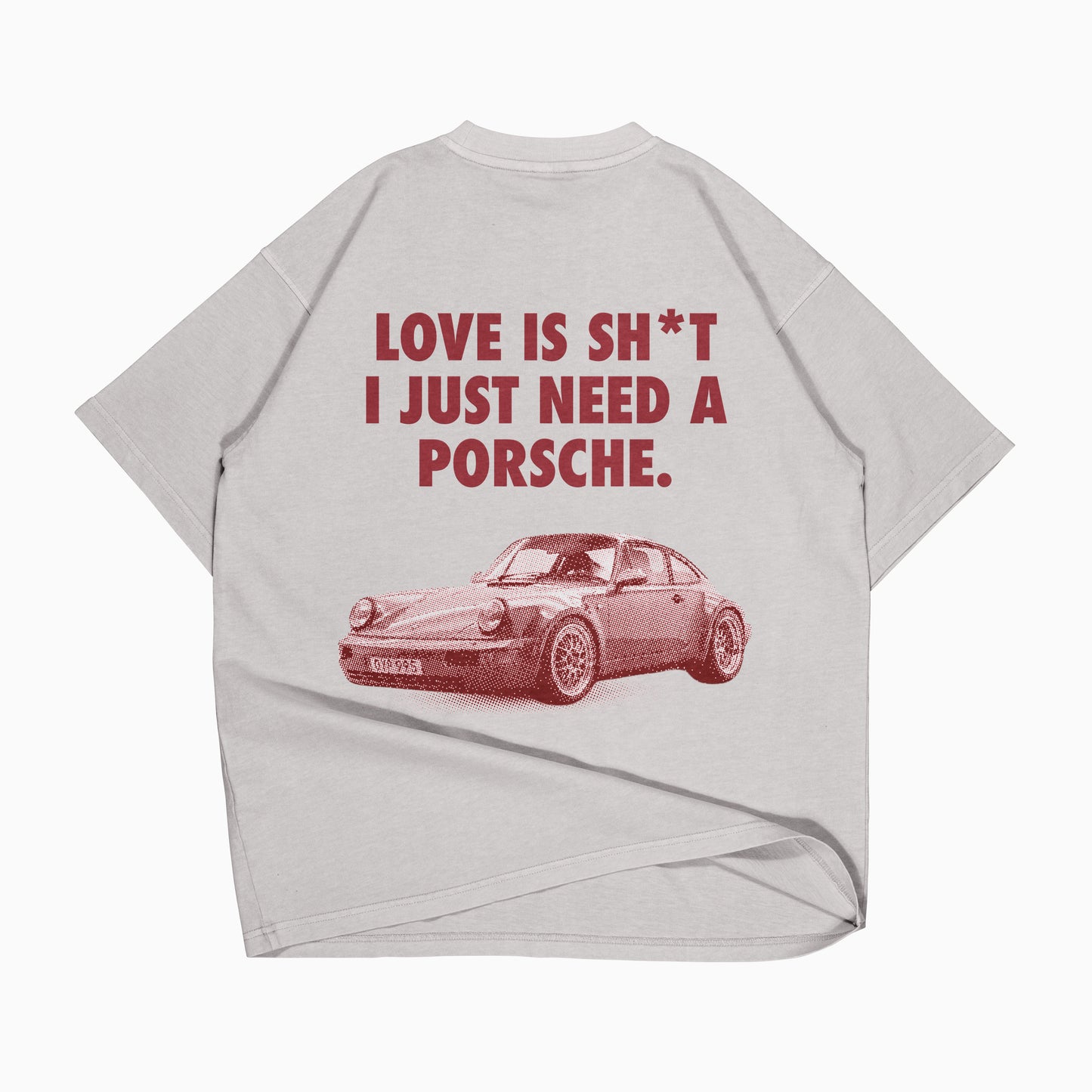 PLAYERA OVERSIZE “LOVE IS SH*T”