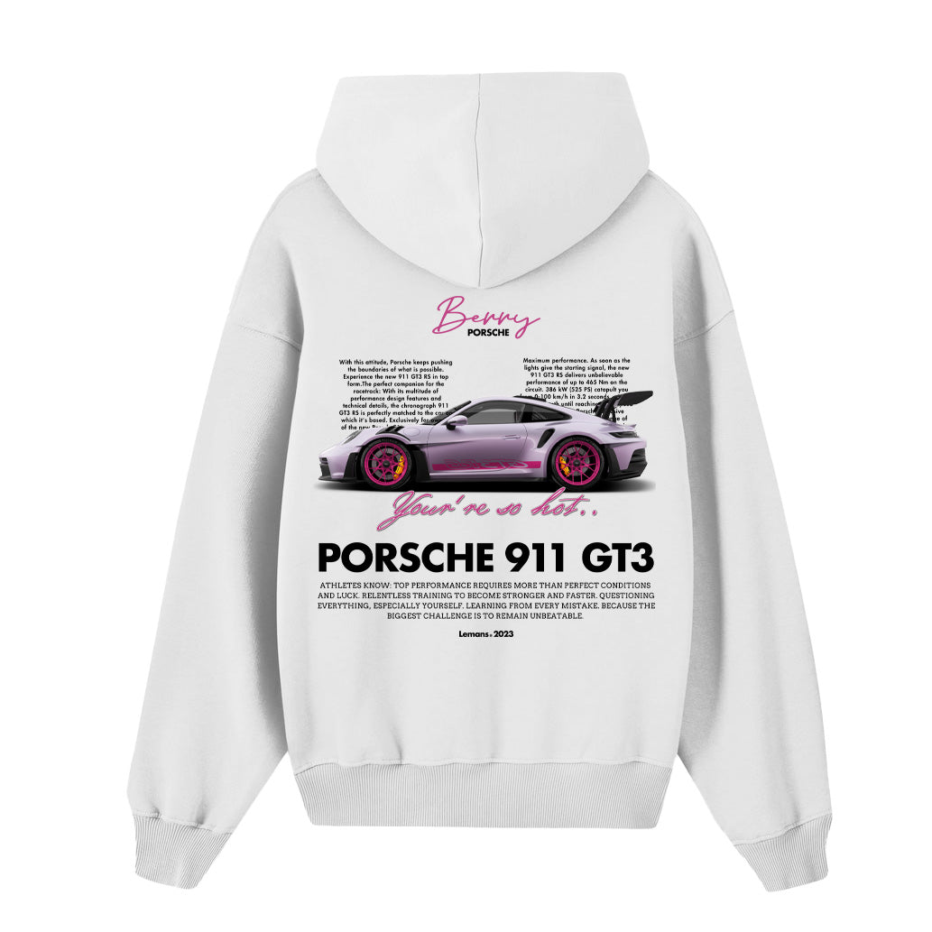 HOODIE “PORSCHE BERRY”