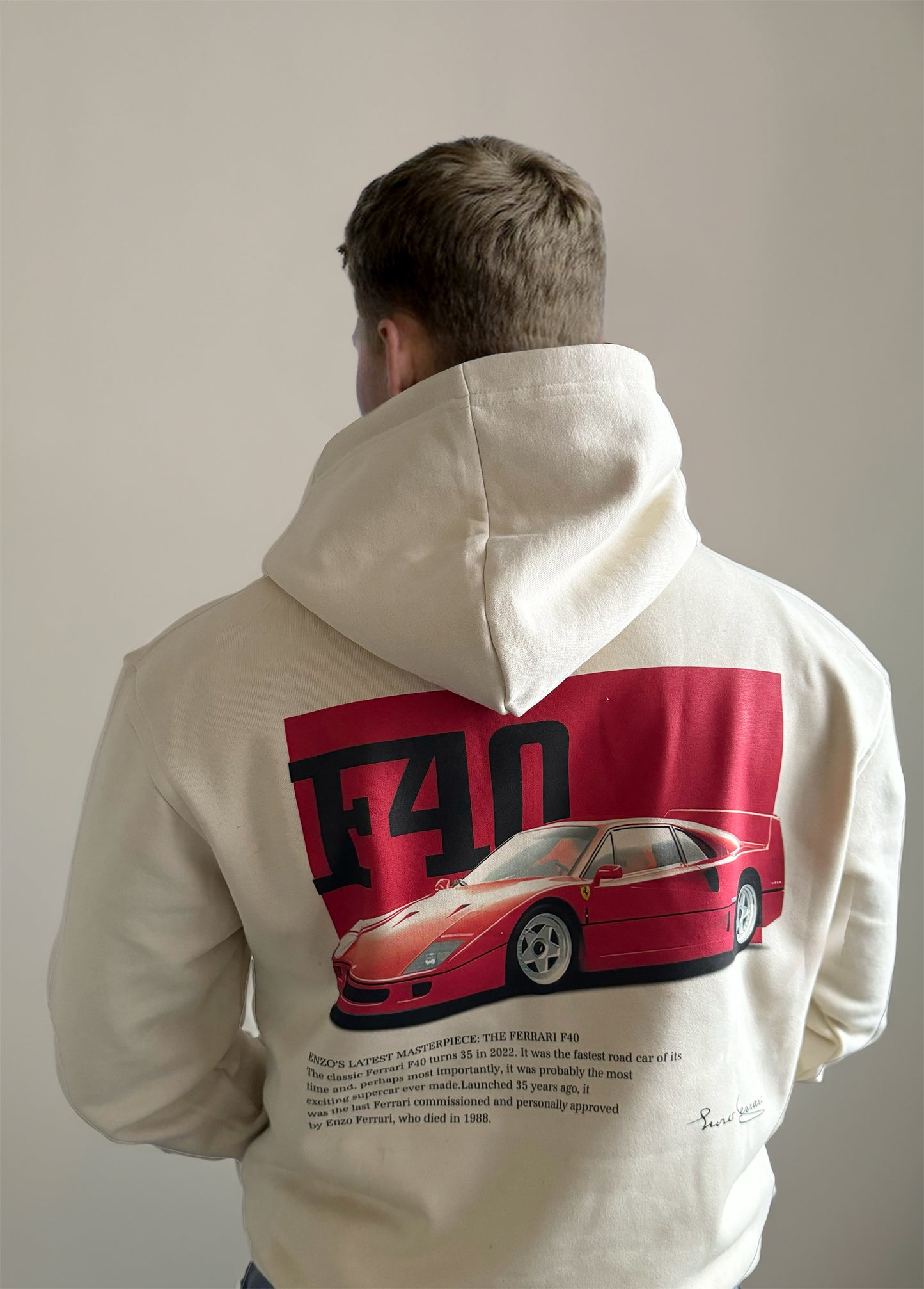 HOODIE FERRARI F40