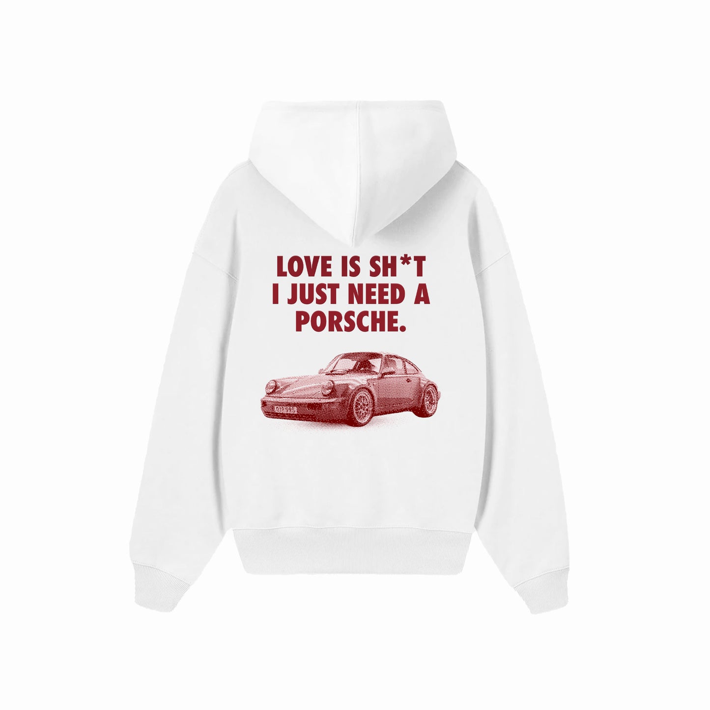 HOODIE “LOVE IS SH*T”