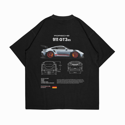 PLAYERA OVERSIZE “PORSCHE RS”