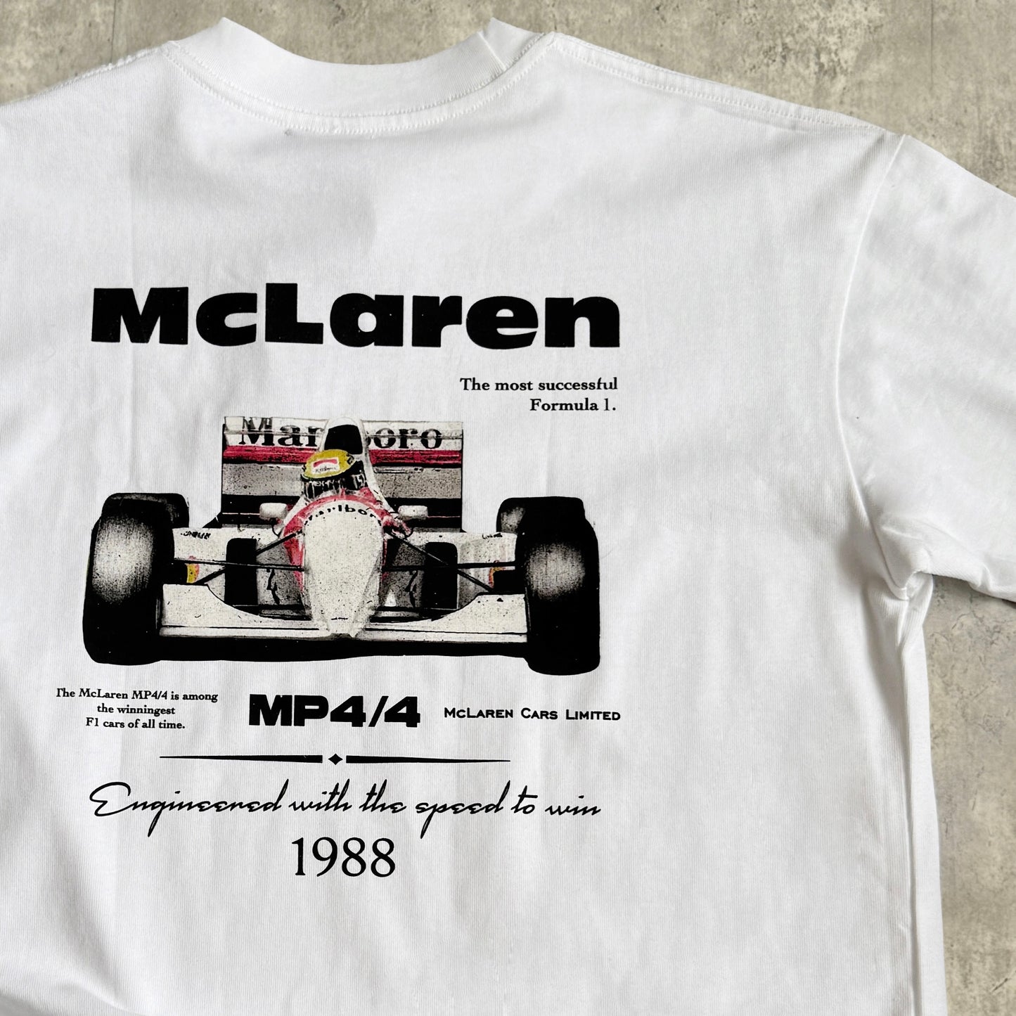 PLAYERA SEMI-OVERSIZED MCLAREN MP4